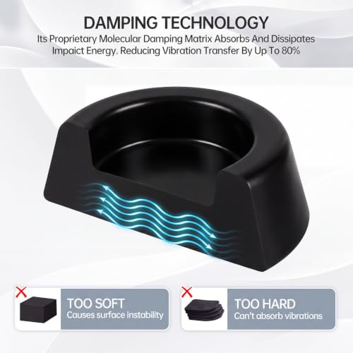 Anti Vibration Pads for Washing Machine, 8pcs - color: Black, size: 8pcs