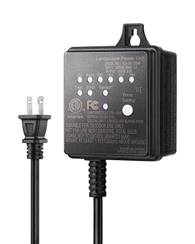 DEWENWILS 30W Low Voltage Transformer with Timer and Photocell Light Sensor - style: Photocell 30W