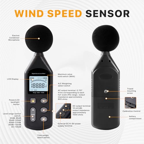 DB-01 Decibel Meter & Sound Level Meter 30-130dB