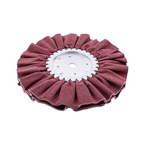 United Pacific 10-Inch Red Treated Airway Buff, Model 90089