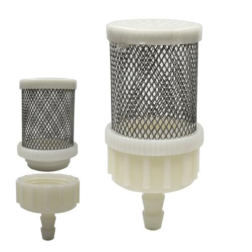 6mm Stainless Steel Encryption Filters Encryption Garden Hose Strainer with 6mm Barb Connection for Sprayer，Car Washers，Oil Pumps and Industrial Equipment 1PCS - size: OD 6MM