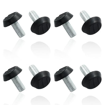 8 Pcs Furniture Levelers M8 x 20mm, Adjuster Mini Feet - size: M8 x 20mm