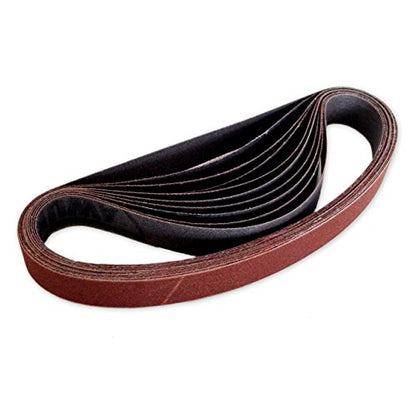Red Label Abrasives 1 X 18 Inch Fine P320 Grit Knife Sharpener Sanding Belts, 10 Pack (Compatible with Work Sharp Ken Onion Blade Grinder Attachment) - size: 320 Grit