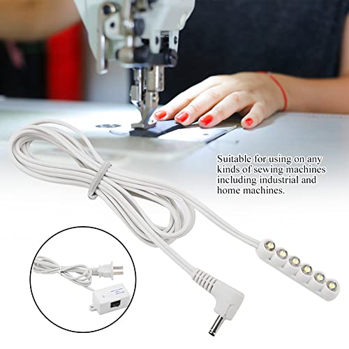 Moofey Sewing Machine Light, Sewing LED Light with Magnetic Mounting Base, Stitch Lamp for Home, Nail Beauty, School, Lathes, Workbenches