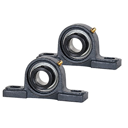 2X 2 in Pillow Blocks Cast Iron SAP211-32 Mounted Bearing SA211-32G+P211 New