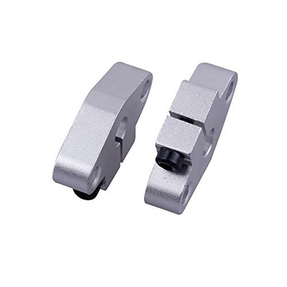6 Pieces Aluminum SHF8 Size 8mm Linear Rod Rail Shaft Support Motion