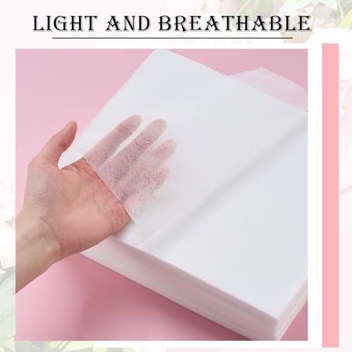 Fanfanwin 600 Sheets Nail Dust Collector Filter Paper, Disposable, White - color: White