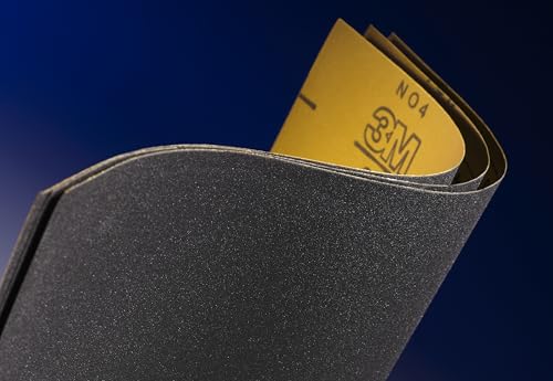 3M Wetordry Abrasive Sheet, 02624, 2000+ Grade, 5 1/2 in x 9 in - size: 5 1/2 in x 9 in