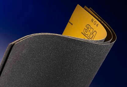 3M Wetordry Abrasive Sheet, 02624, 2000+ Grade, 5 1/2 in x 9 in - size: 5 1/2 in x 9 in