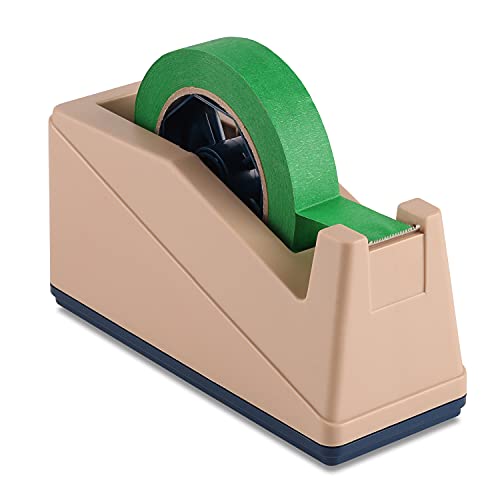 Lichamp Desk Tape Dispenser 3in Core for Masking/Painters Tapes Blue