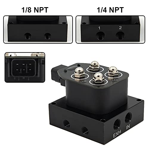 Air Ride Controller With Control Box and Remote - color: Valver With Controller, size: NO pressure gauge