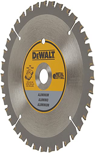 DEWALT Circular Saw Blade, 6 1/2 Inch, 36 Tooth, Aluminum Cutting (DW9152)