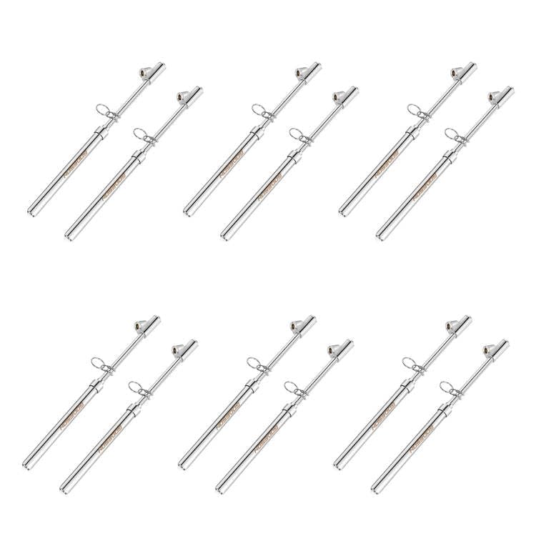 GODESON Dual Head Tire Pressure Gauge 10-150 PSI/1-10 Bar 12-Pack - size: 12pack