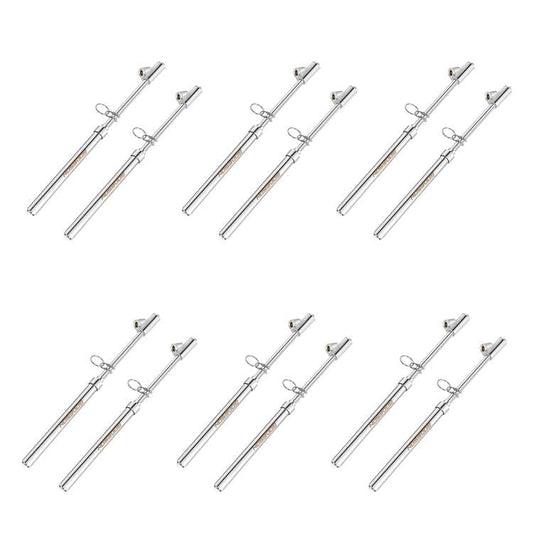GODESON Dual Head Tire Pressure Gauge 10-150 PSI/1-10 Bar 12-Pack - size: 12pack