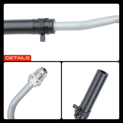 A-Premium Power Steering Return Hose Assembly Compatible with Ford, Mercury
