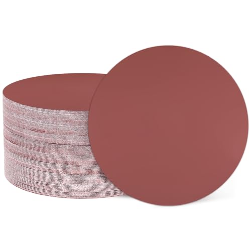 HARFINGTON 50 Pcs 2 Inch Sanding Discs 2000 Grit Red Aluminum Oxide - size: 2 Inch(2000 Grit)