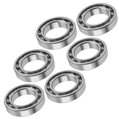 Caltric 61905 Deep Groove Open Type/No Seals Ball Bearing 25x42x9 mm/Qty 6