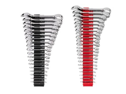 TEKTON Stubby Combination Wrench Set, 41-Piece | WCB95410 - color: Stubby, Modular Organizers, size: 41-Piece (1/4 - 1-1/4 in., 6 - 32 mm)
