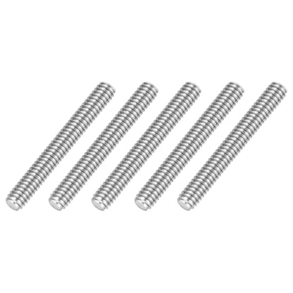 1/4"-20 UNC Fully Threaded Rod 1.97" Length Thread 5Pcs - size: 1/4"-20x1.97"