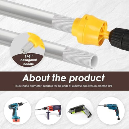 PVC Pipe Threader Kit Pipe Thread Opener, PVC Thread Maker Tool for Electric Drill, with 3 Dies 1/2", 3/4", 1", Reusable Plastic Pipe Round Die for Cutting (Pipe Threader Kit)
