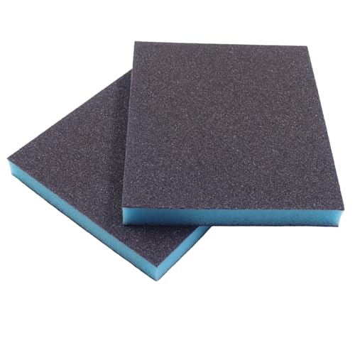 Sanding Sponge, 4.7"x3.9", 80 Grit, 8Pcs - size: 80#