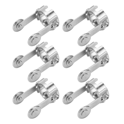 6Pcs Plasma Cutter Roller Guide Wheel, Stainless Steel Compass Stand Off Handheld Welding Torch Accessories, 1.5cm / 0.6in Standard Diameter, for PT31 Cutter Head