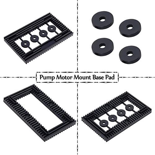 Pool Pump Pad Anti-Vibration Hot Tub Pump Motor Mount Base Pad for Quiet