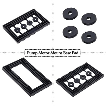 Pool Pump Pad Anti-Vibration Hot Tub Pump Motor Mount Base Pad for Quiet