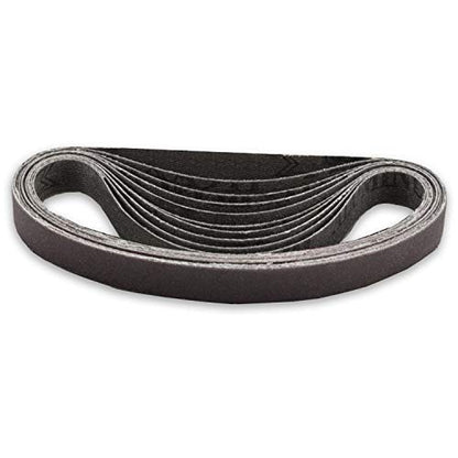 Red Label Abrasives 1 X 18 Inch Medium P120 Grit Knife Sharpener Sanding Belts, 10 Pack (Compatible with Work Sharp Ken Onion Blade Grinder Attachment) - size: 120 Grit