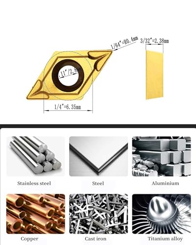 SDJCR Turning Holder Multilayer DCMT070204 Carbide Inserts - color: Turning tools bit set (dcmt21.51)