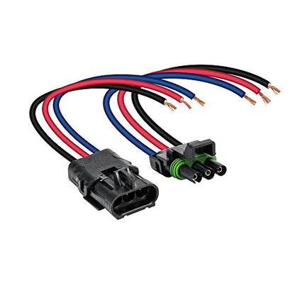 TRUE MODS 3-Wire Weather Pack Connector Kit 12 AWG 10in Wires Assembled - color: 3-Way 12 AWG, size: 1 Pack