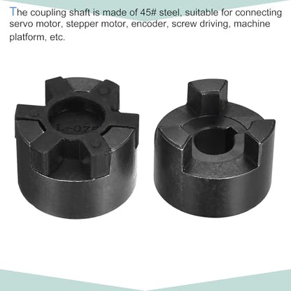 MECCANIXITY Flexible Coupling Shaft 14mm to 18mm 54mm x 44.5mm Motor Coupler Joint