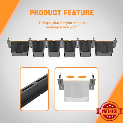 Ultrawall Overhead Garage Storage Racks for Bins, Ceiling Storage Rack