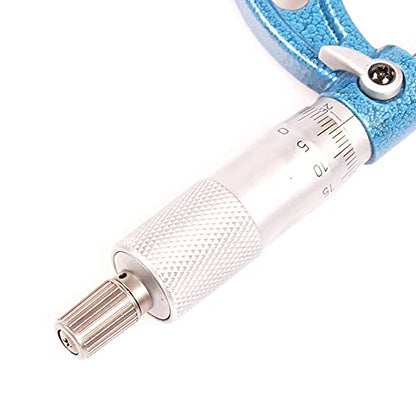 Outside Micrometer 1-2" Measuring Range,0.0001" Graduation for Machinists,Professional Precision Tool for Accurate Measurements - size: Outside Micrometer (1-2" Range)