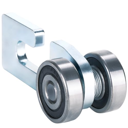 2-Wheel Trolley Assembly Rollers.Strut Channel Rollers Trolley.for use with 1-5/8" Wide and All 1-5/8" or Taller Strut Channel.(6)