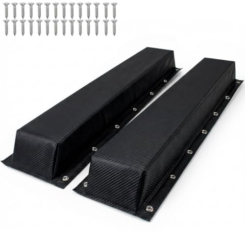 ORLANG 36"/48"/59"/72" Dock Bumpers,Dock Fenders with Stainless Steel Screws,Boat Dock Bumpers,Dock Post Bumper for Docking Edges, Piling, Vertical Poles, Horizontal Decks or Piers(Multiple Colors) - color: Carbon Fiber Black, style: 72 In-2Pack