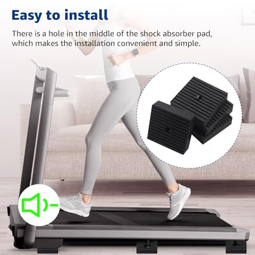 4pcs Solid Shock Pad Solid Rubber Anti-Vibration Isolation Pads