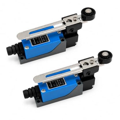 Adjustable Roller Lever Arm Limit Switch NC-NO CNC Mill Router ME-8108 2Pcs
