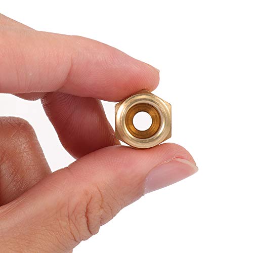 Brass 1/4-Inch NPT Male Industrial Air Hose Quick Connect Adapter,Air Coupler and Plug Kit,Air Compressor Fittings 10pcs (Male NPT) - size: Male NPT