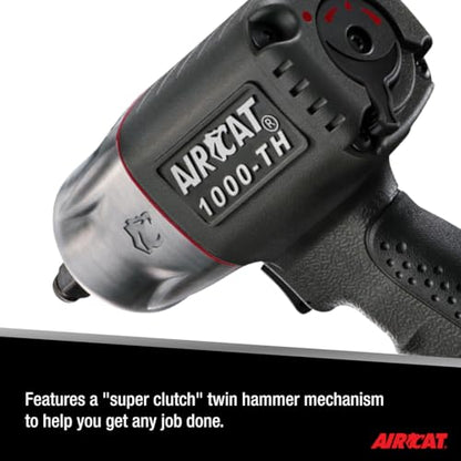 AIRCAT 1000-TH 1/2" Composite Impact Wrench - style: Standard Anvil