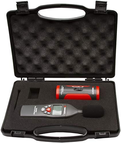 Triplett SLM400-KIT Decibel Sound Level Meter Kit, NIST Certified