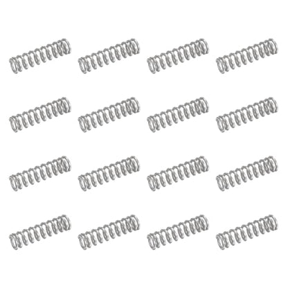 uxcell 50Pcs 304 Stainless Steel Compression Springs,0.5mmWD, 3mm ODx10mm L - size: 3mmx10mm