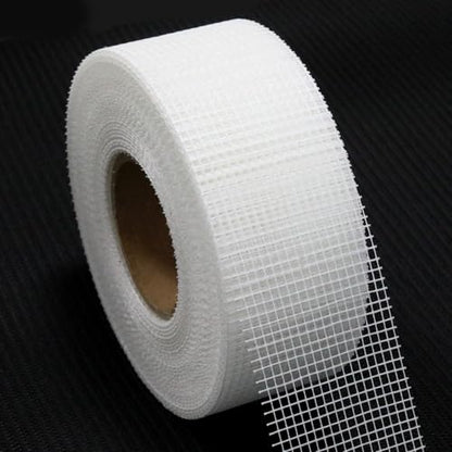 QILIMA Self-Adhesive Fiberglass Drywall Joint Mesh Tape, Fiber Mesh Crack Patch Wall Repair Fabric,2 Inch by 148 Feet White - size: 2Inch x 148 Feet