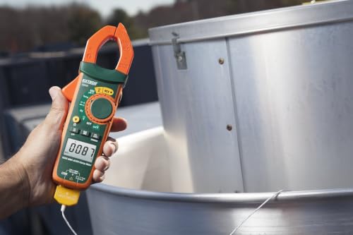 Extech EX655 600A True RMS AC/DC Clamp Meter with NCV
