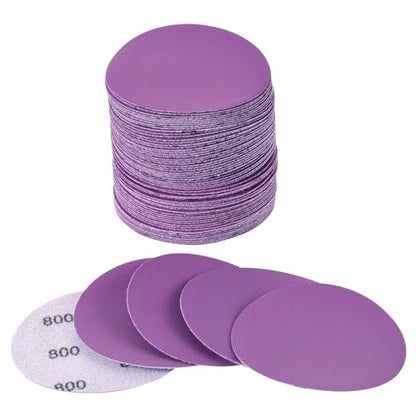 3 Inch Sanding Discs, 40 Pack 800 Grit Hook and Loop Sandpaper - style: 800 Grit