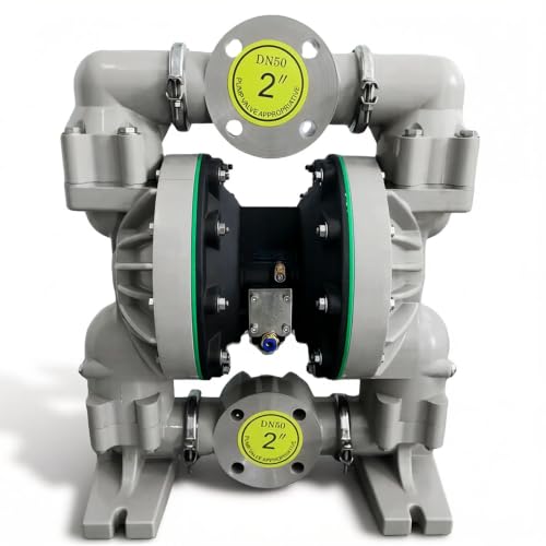 2" PP Air-operated Diaphragm Pump,172gpm Pneumatic Pump For Oxalic Acid & Corrosive Fluid Transfer - size: QBY4-50PP+PTFE 172GMP