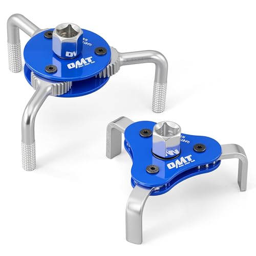 OMT 2pc Oil Filter Wrench Set, 2.5-4 & 2.7-5.1 in. Diameters - size: Standard