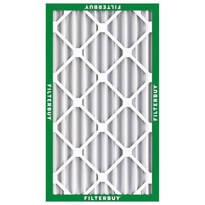 Filterbuy 9.75x23.75x4 Air Filter MERV 8 Dust & Allergy Defense (2-Pack) - size: 9.75x23.75x4