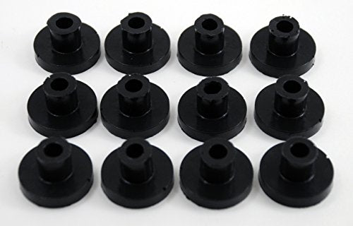 Isolate It: Sorbothane Vibration Isolation Bushing 30 Duro (.25" ID - 1" OD - .6" Deep) - 12 Pack