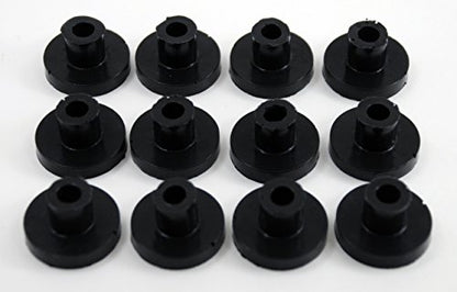 Isolate It: Sorbothane Vibration Isolation Bushing 30 Duro (.25" ID - 1" OD - .6" Deep) - 12 Pack
